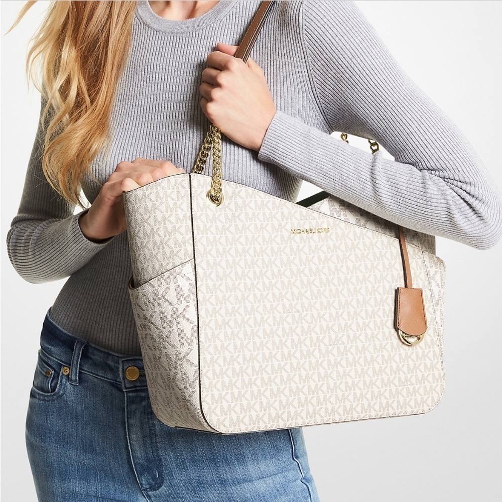 Michael Kors Large Logo Shoulder Bag BRAND NEW - Picture 3 of 5